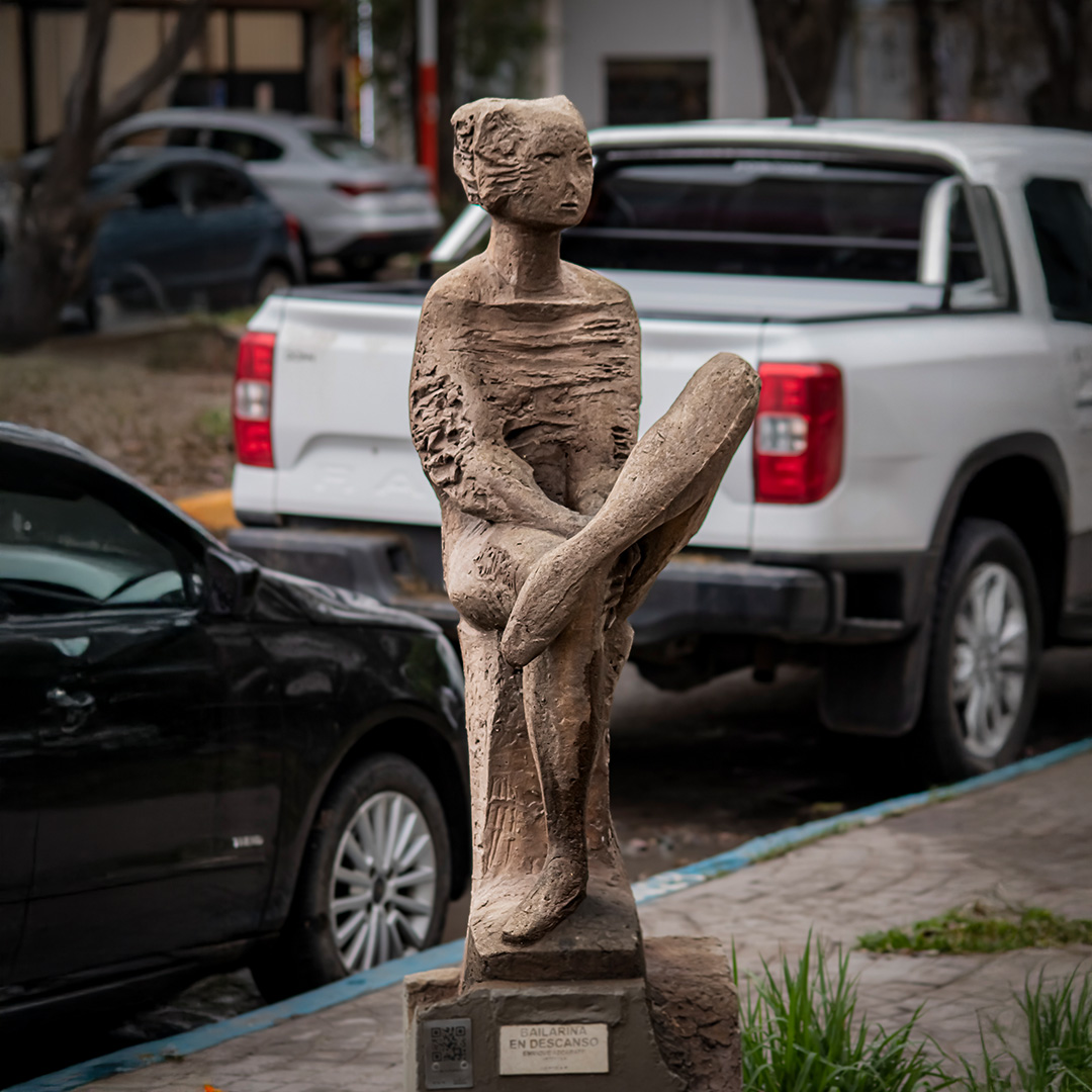 Bailarina en descanso
